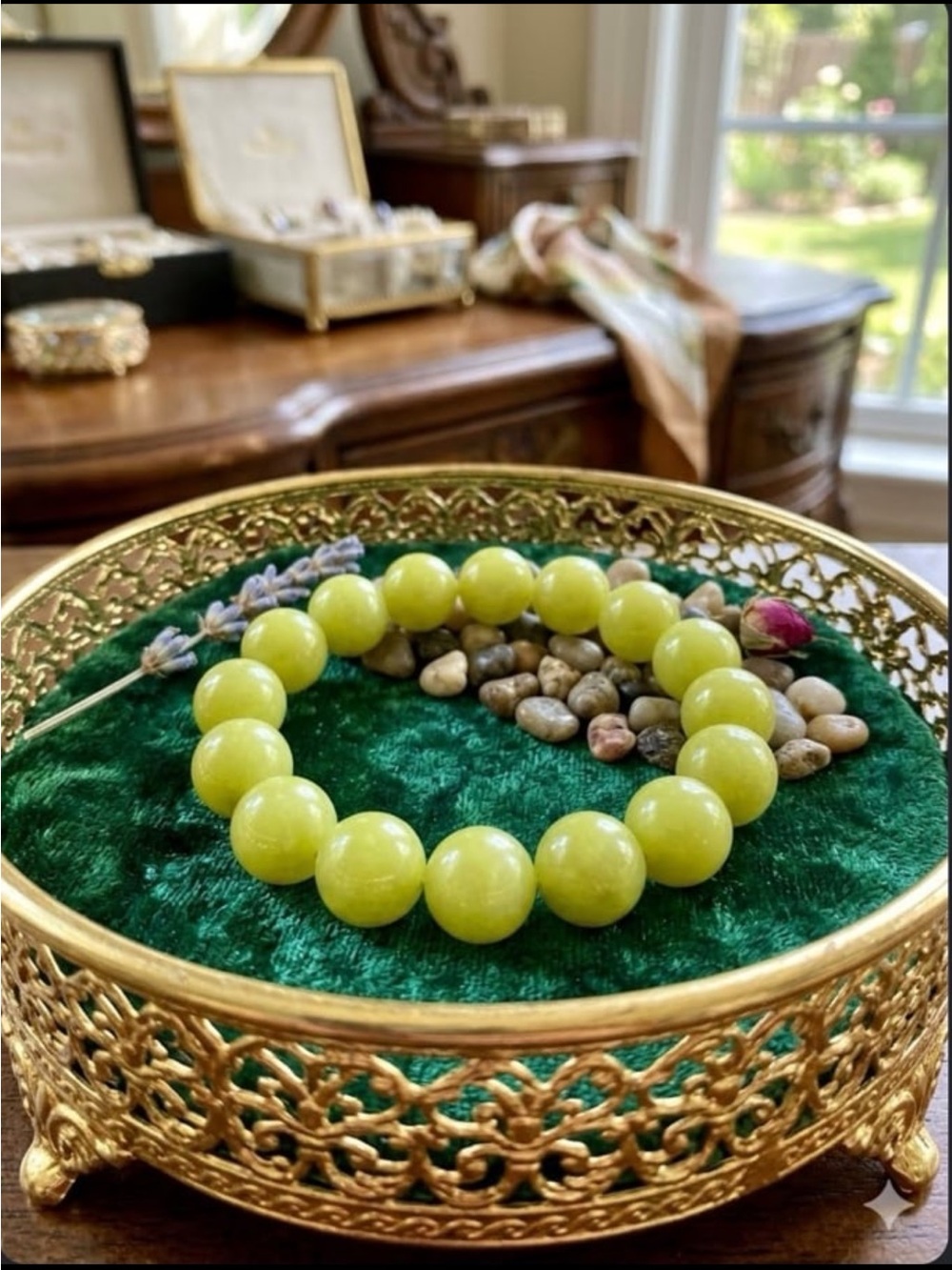 Serpentine Jade Bracelet